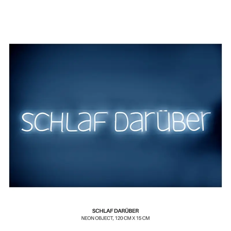 Schlaf darüber